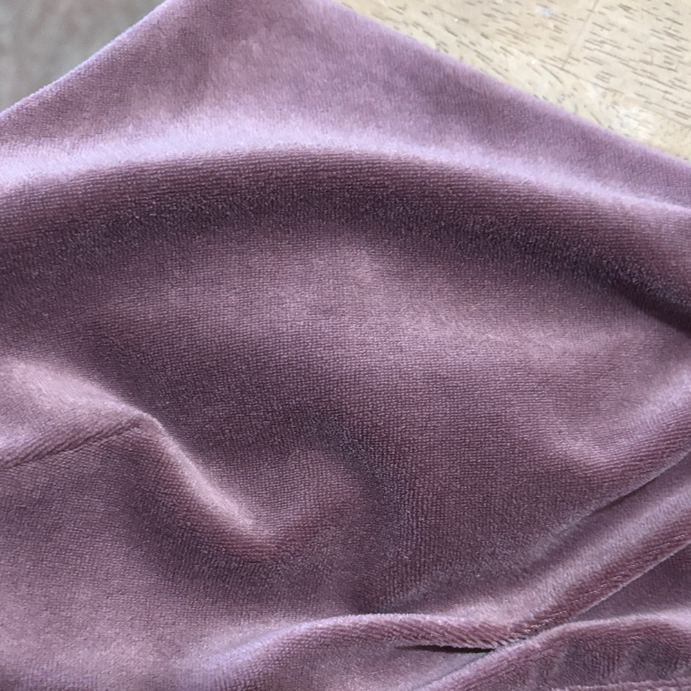 JoyLab Mauve Pink Velvet Bandeau Bra - Picture 4 of 8